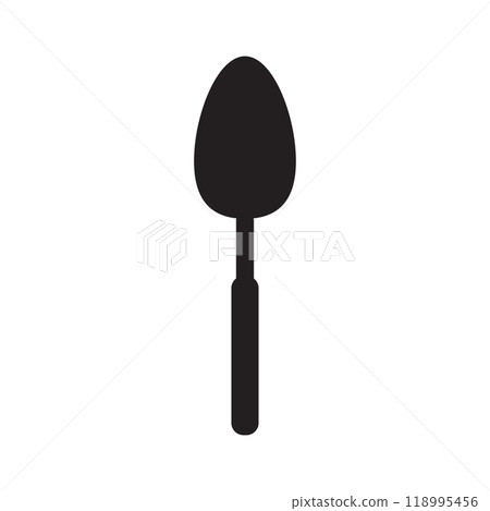 Spoon icon logo design template isolated illustration 118995456