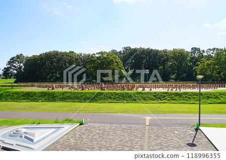 大阪高槻今城塚古墳埴輪群（修復）與古墳模型（初秋） 118996355