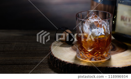 whiskey rock wood background whiskey rock wood background 118996934