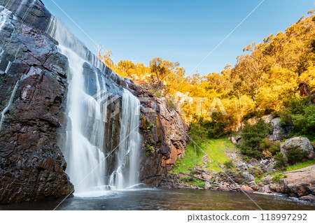 MacKenzie Waterfall, River Gorge, Grampians, Victoria 118997292