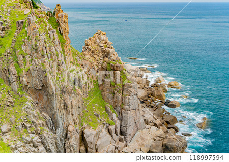 Rocky seashore. Rocky seashore. 118997594