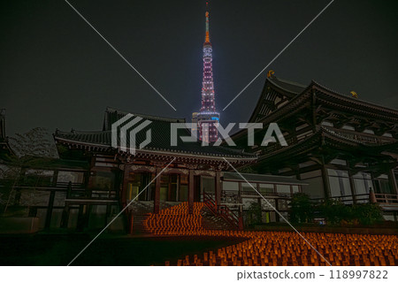 增上寺七夕節和紙蠟燭之夜 增上寺七夕節和紙蠟燭之夜 118997822