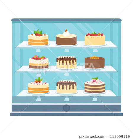 蛋糕店展示4/傳單和海報材料 118999119