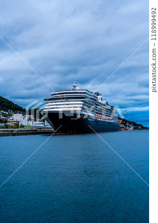 長崎港客船抵達（Westerdam） 從水邊之森公園欣賞日落美景【長崎市】 118999492