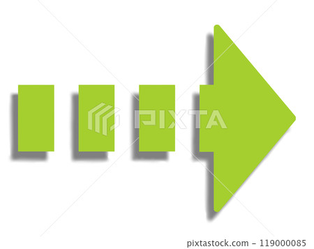 Light green dotted arrow (with shadow) Light green dotted arrow (with shadow) 119000085