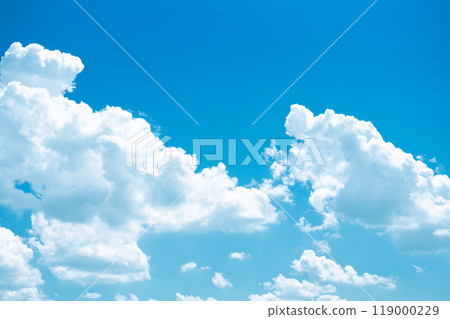 Blue Sky White Cloud 119000229