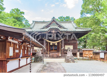 【重要古蹟】群馬縣桐生市桐生天滿宮正殿平殿參拜殿 【重要古蹟】群馬縣桐生市桐生天滿宮正殿平殿參拜殿 119000497