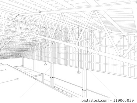 3D illustration of building project 119003039
