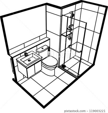 3D illustration of building project 119003221