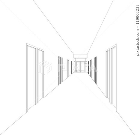 3D illustration of building project 119003235