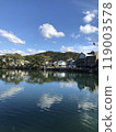 Akasaki pond in Hagi city, Yamaguchi 119003578