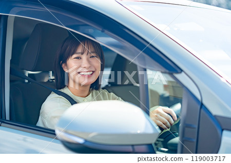 一個女人開車 一個女人開車去 119003717