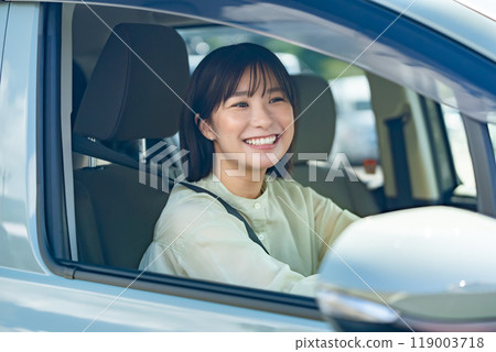 一個女人開車 一個女人開車去 119003718