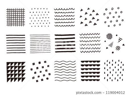 各種粗手繪圖紋集 3 119004012