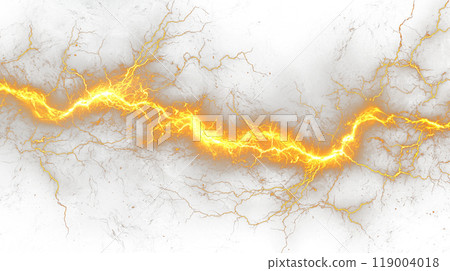Yellow lightning, transparent background, PNG Yellow lightning, transparent background, PNG 119004018