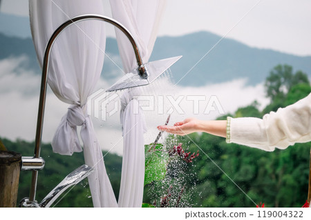 Take a Shower and Take a Bath Mountain view 119004322