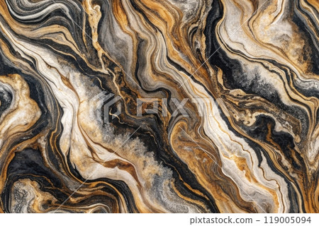 Indigo marbling with natural luxury style swirls of marble Indigo marbling with natural luxury style swirls of marble 119005094