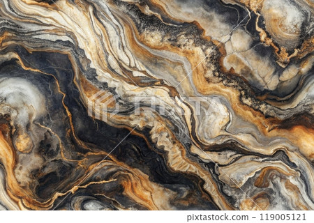 Indigo marbling with natural luxury style swirls of marble 119005121