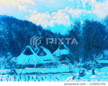 Aristocratically built with snow Aristocratically built with snow 119005240