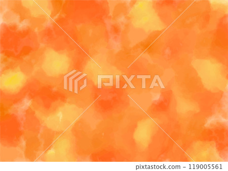 Watercolor pattern orange yellow background Watercolor pattern orange yellow background 119005561