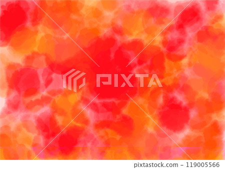 Watercolor pattern red orange background Watercolor pattern red orange background 119005566
