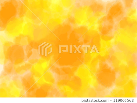 Watercolor pattern yellow background 119005568