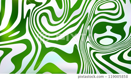 Abstract white green fluid swirl bg. Liquid line surface. Abstract white green fluid swirl bg. Liquid line surface. 119005858