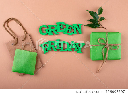 Green Friday eco friendly concept 119007297