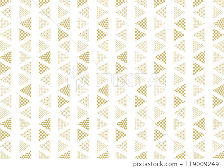 Japanese style triangle graphic background material 119009249