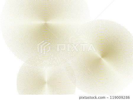 Ripple graphic background material gold 119009286