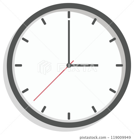 Illustration of a simple clock 119009949
