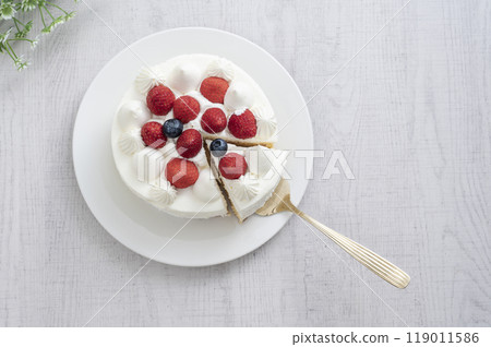 草莓裝飾蛋糕 草莓裝飾蛋糕 119011586