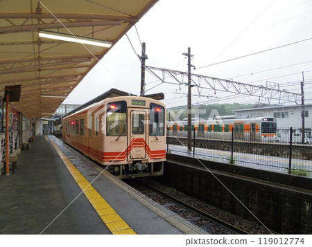 惠那站 明智鐵道 明智100系、JR 315系 惠那站 明智鐵道 明智100系、JR 315系 119012774