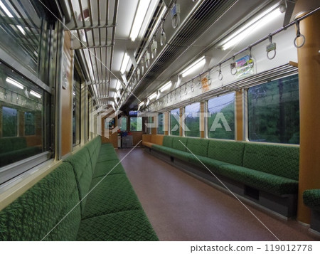 明智鐵道的車內 119012778