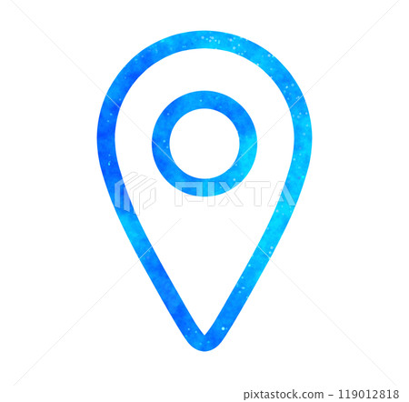 Blue starry sky | Map icon 119012818