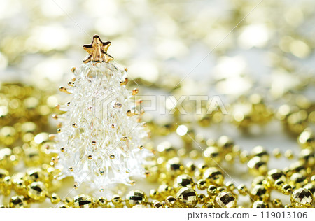 Christmas image: Glass Christmas tree Christmas image: Glass Christmas tree 119013106