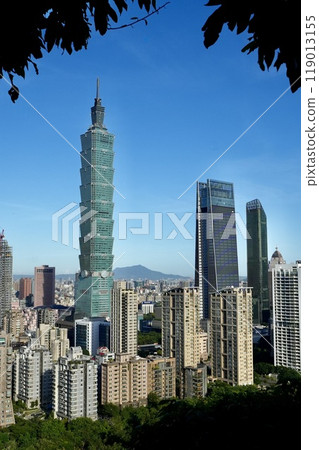 城市景觀“從象山看台北市” 119013155