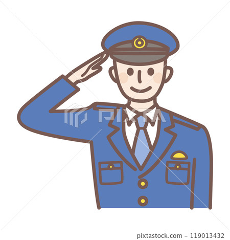 男警敬禮 119013432