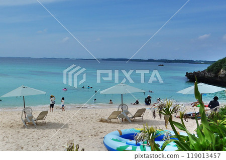 Okinawa Miyakojima Tourist Spot Shinjo Beach 119013457
