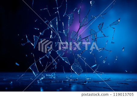 Shattered Glass Background Shattered Glass Background 119013705