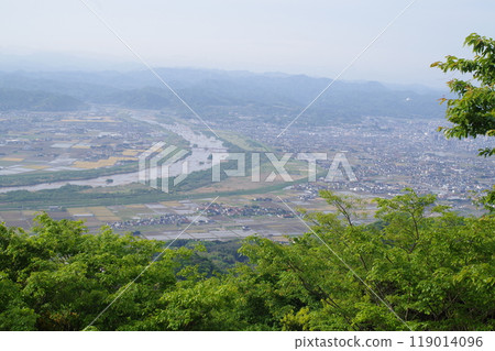 從旅節山眺望出雲平原 119014096