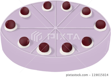 Cake berry 119015814