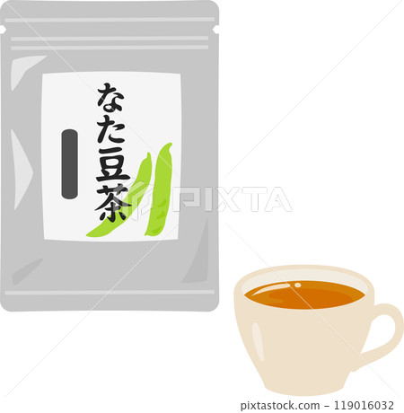 袋裝納塔豆茶和茶杯茶 袋裝納塔豆茶和茶杯茶 119016032