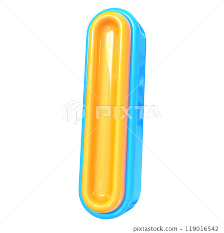 Number With Font 3D Render 119016542