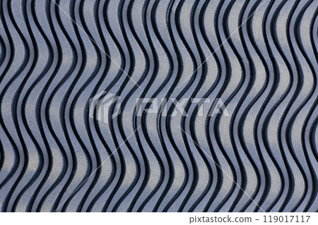 Blue slip rubber pattern, plastic floor texture background. Wallpapere, backdrop, copy space. 119017117