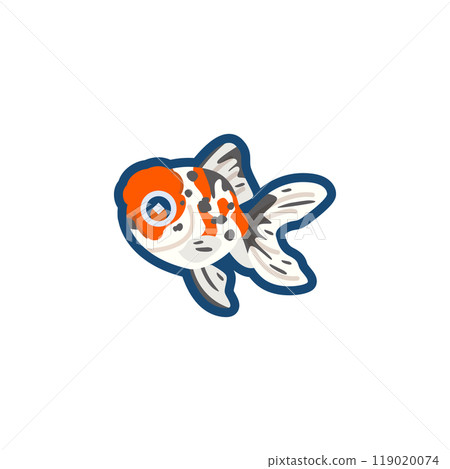 可愛的金魚插圖(東錦) 可愛的金魚插圖(東錦) 119020074