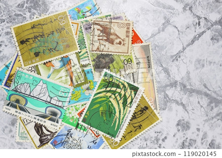 Old postage stamps Old postage stamps 119020145