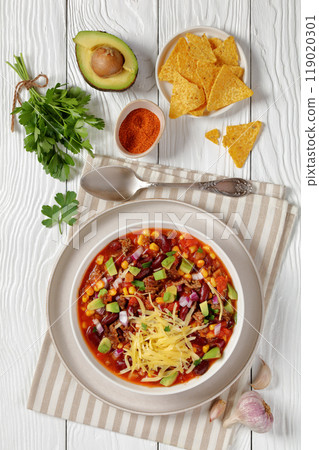 taco soup with kidney bean, corn, ground beef taco soup with kidney bean, corn, ground beef 119020301