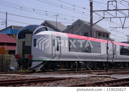 E259 series new car transport train (class A transport) pulled by EF210-107 locomotive_photographed on 2010/4/18 119020827