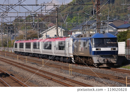 EF210-107牽引的E259系列新型汽車運輸列車（A類運輸）_2010年4月18日攝 119020828